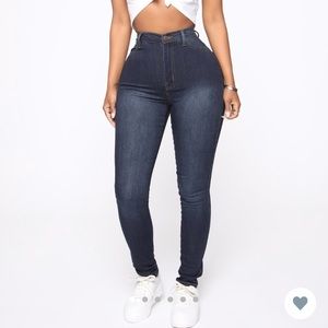 Fashion nova classic high waist skinny jeans